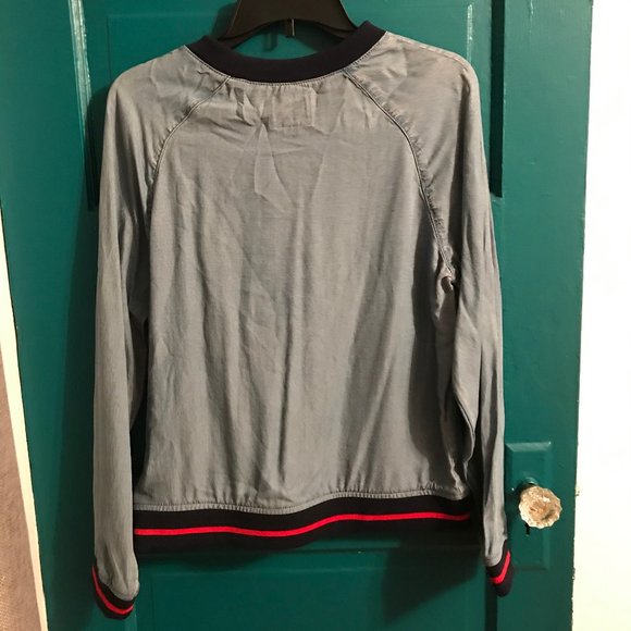 Denim Crew Neck - Picture 2 of 3